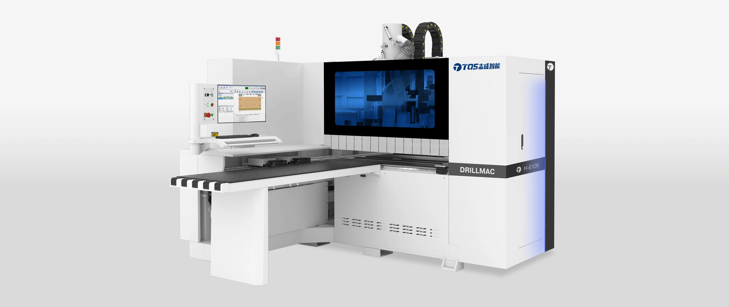 CNC Esnek 6 yüzeyli delik makinesi 